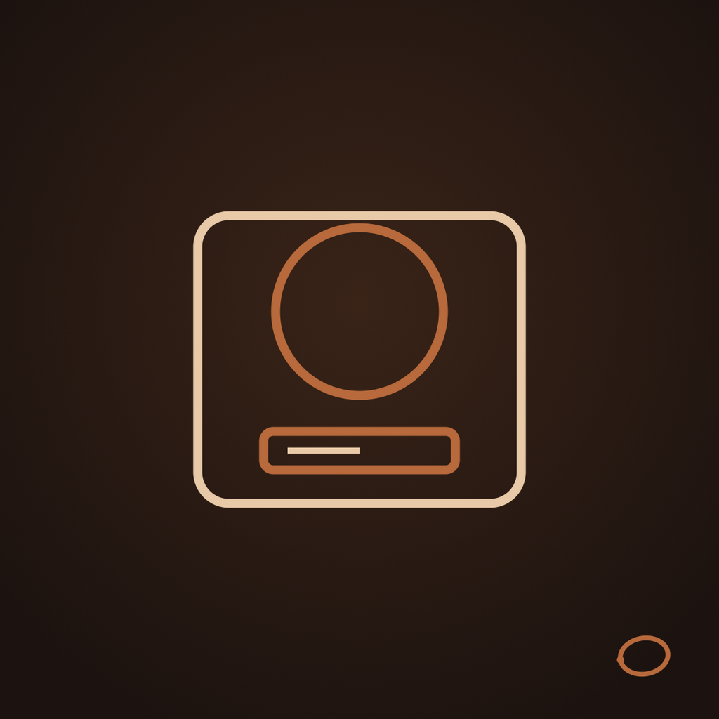 Cremavo precision espresso scale illustration